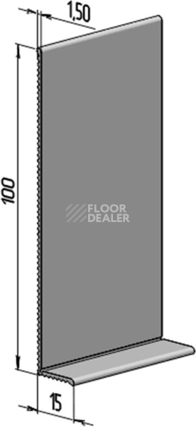 Сопутствующие материалы Гибкий плинтус (плинтусная лента) Jl 100 JL 100 фото 1 | FLOORDEALER